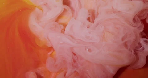 Steam fluid mix explosion mist paint splash cloud Video stock 332629421