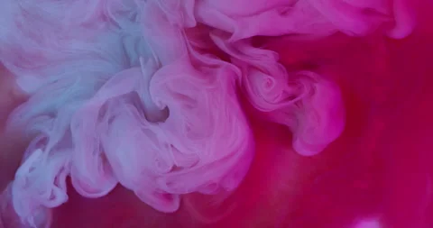 Steam fluid mix explosion mist paint splash cloud Stock Footage 333546118