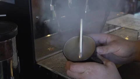 Steam into a glass Stock Footage 167588684