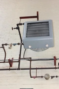 Steam heating Stock Photos