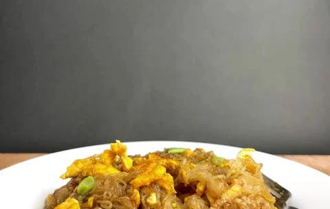 Steam from hot dish Stock Footage 278047094