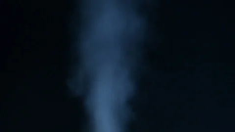 Steam from the humidifier close-up Stock Footage 85263943