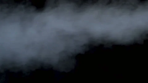 Steam Jet on Black Stock Footage 89454308