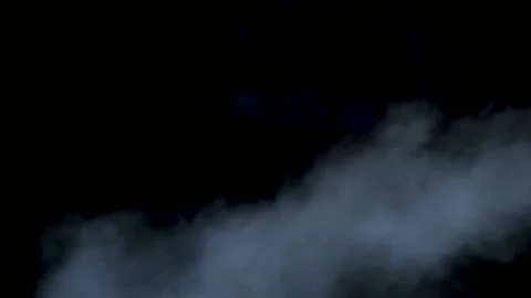 Steam Jet on Black Stock Footage 89503294