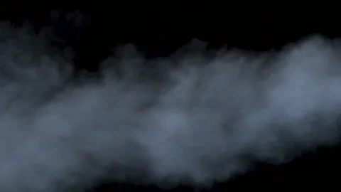 Steam Jet on Black Stock Footage 89503321