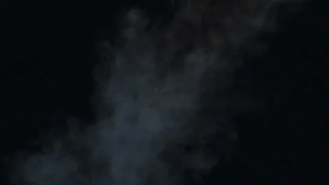 Steam Jet on Black Stock Footage 89503389