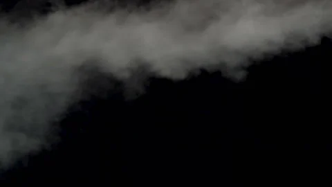 Steam Jet on Black Stock Footage 89542430