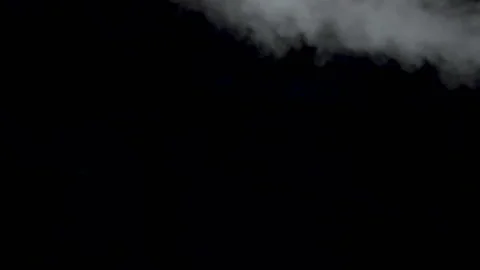 Steam Jet on Black Stock Footage 89564508