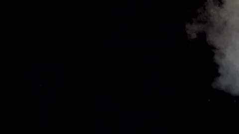 Steam Jet on Black Stock Footage 89583657