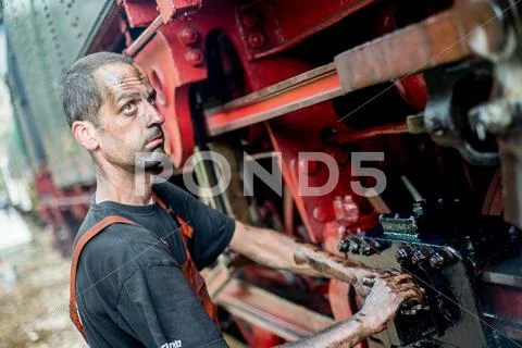 Steam Locomotive 46 03 Of Bulgarian National Railway Company z At Oil And Stock Images Page Everypixel
