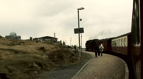 Steam locomotive Stock Footage 8577233