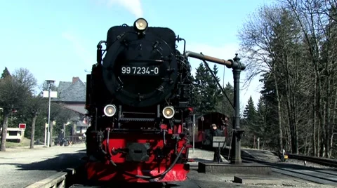 Steam locomotive Stock Footage 8577240