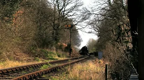 Steam locomotive Stock Footage 10856436