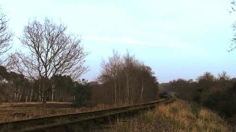 Steam locomotive Stock Footage 10859973