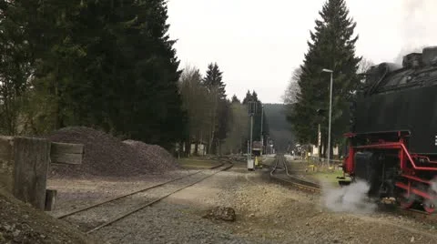 Steam locomotive Stock Footage 11878828