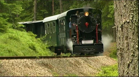Steam locomotive Stock Footage 27566689