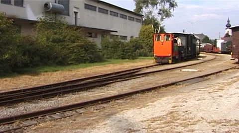 Steam locomotive Stock Footage 27569246