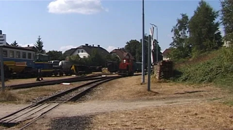 Steam locomotive Stock Footage 27569609