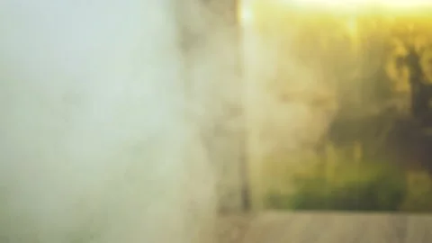 Steam Machine cinematic slow motion 4k Stock Footage 152105261