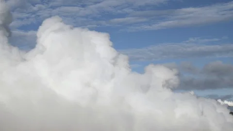 Steam in motion close up Video stock 95682757