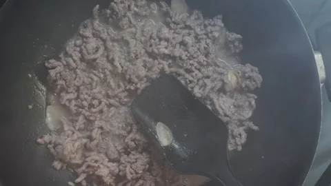 Steam over wok Stock Footage 97410682