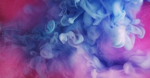 Steam paint flow cloud mix drop water splash vapor Stock Illustration
