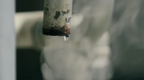 Steam Pipe Stock Footage 12411342