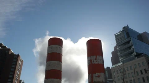 Steam pipes Video stock 1083957