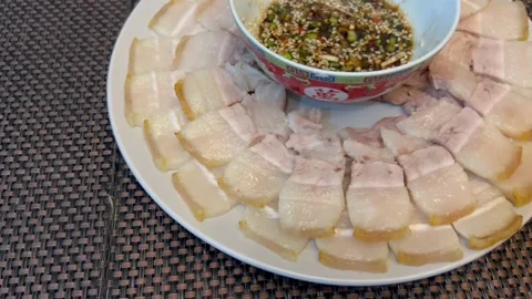 Steam pork 스톡 동영상 172548829