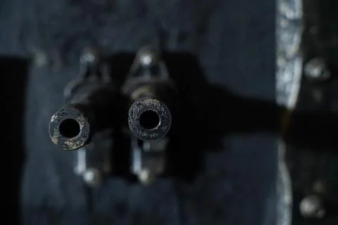 Steam punk dark background black empty space Stock Illustration