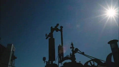 Steam Release From Machine Stock Footage 201624667