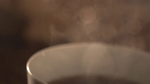 Steam in slow motion Stock Footage 76100542