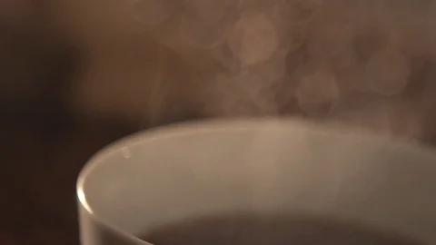Steam in slow motion Stock Footage 76100574