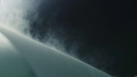 Steam from the surface of the fabric Stock Footage 263457935