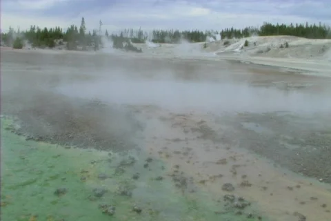 Steam towards camera Stock Footage 269089