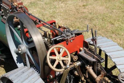 Steam Traction Engine. Stock Photos