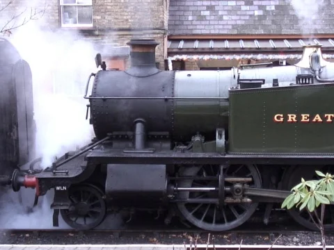 Steam Train 1 Stock Footage 490282