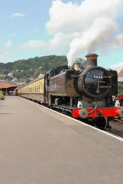 Steam Train 9466 Stock Photos