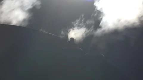 Steam Train close up old style image UK England 4K Stock Footage 122388855