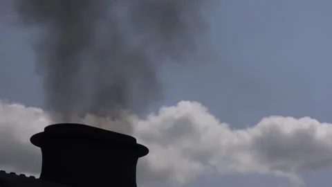 Steam Train close up old style image wheels turning close up UK England 4K Video stock 316987107