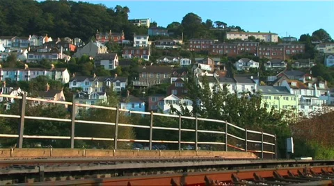 Steam train in the countryside Stock Footage 266117