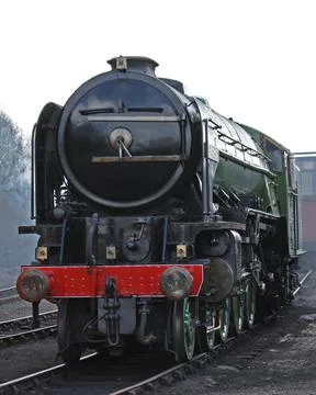 Steam Train Engine. Stock Photos