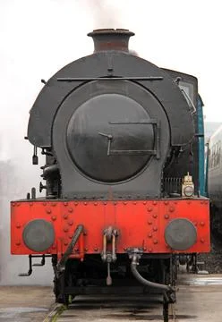 Steam Train Engines. Stock Photos