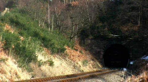 Steam train  Stock Footage 328156