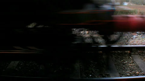 Steam train  Stock Footage 346794