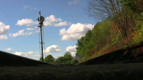 Steam train  Stock Footage 412160
