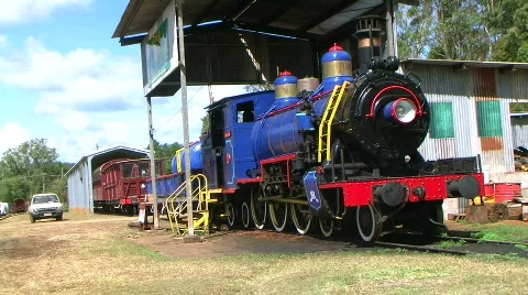 Steam train Stock Footage 783721