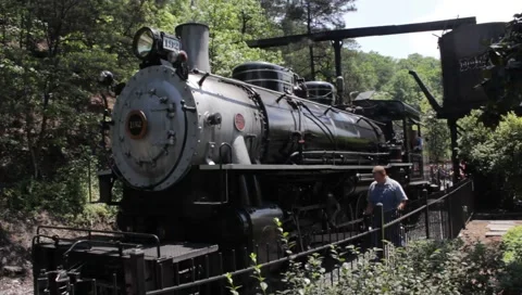 Steam train Stock Footage 5278381