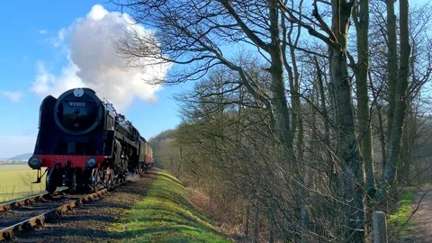Steam train Stock Footage 104065910