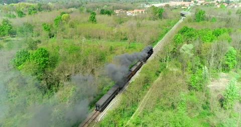 Steam train Video stock 107309694
